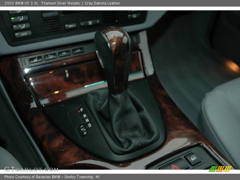 Titanium Silver Metallic / Gray Dakota Leather 2003 BMW X5 3.0i
