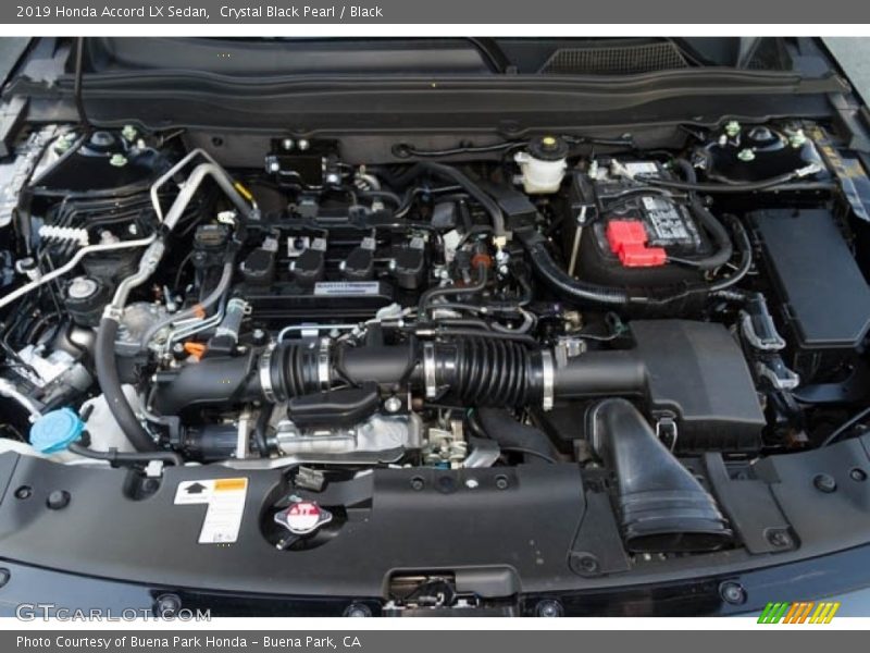  2019 Accord LX Sedan Engine - 1.5 Liter Turbocharged DOHC 16-Valve VTEC 4 Cylinder