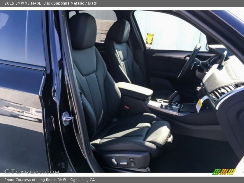 Black Sapphire Metallic / Black 2019 BMW X3 M40i