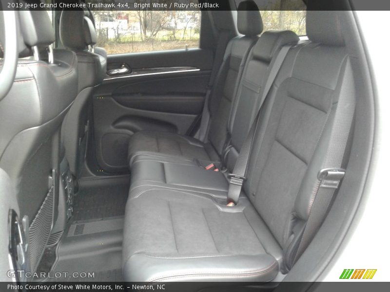 Rear Seat of 2019 Grand Cherokee Trailhawk 4x4