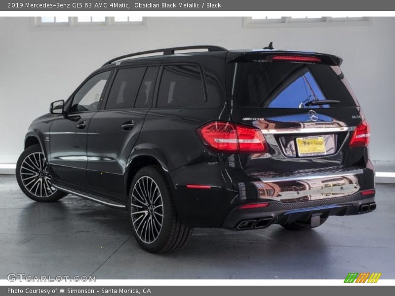 Obsidian Black Metallic / Black 2019 Mercedes-Benz GLS 63 AMG 4Matic