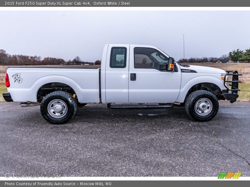 Oxford White / Steel 2015 Ford F250 Super Duty XL Super Cab 4x4