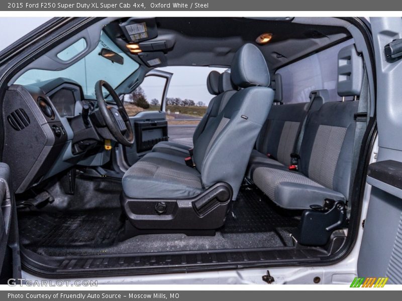 Oxford White / Steel 2015 Ford F250 Super Duty XL Super Cab 4x4
