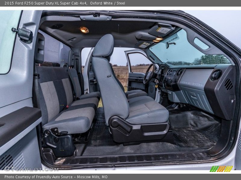 Oxford White / Steel 2015 Ford F250 Super Duty XL Super Cab 4x4