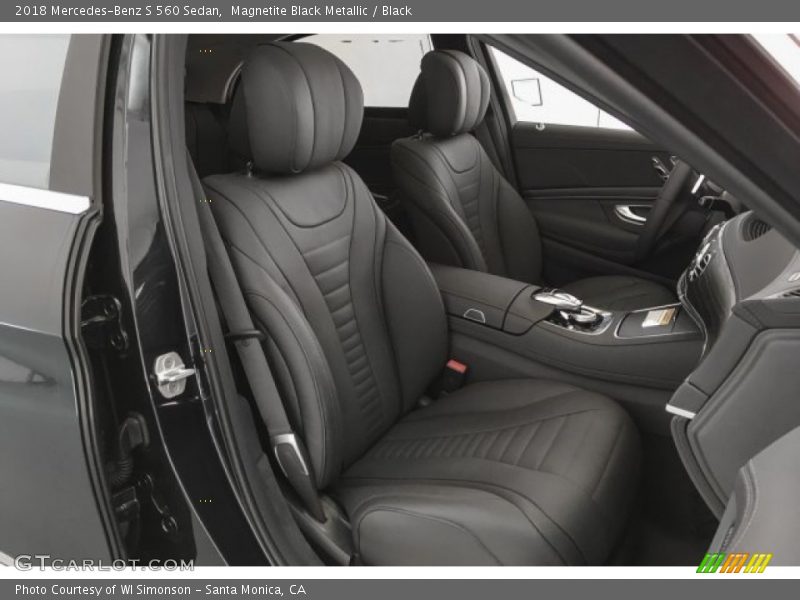 Magnetite Black Metallic / Black 2018 Mercedes-Benz S 560 Sedan