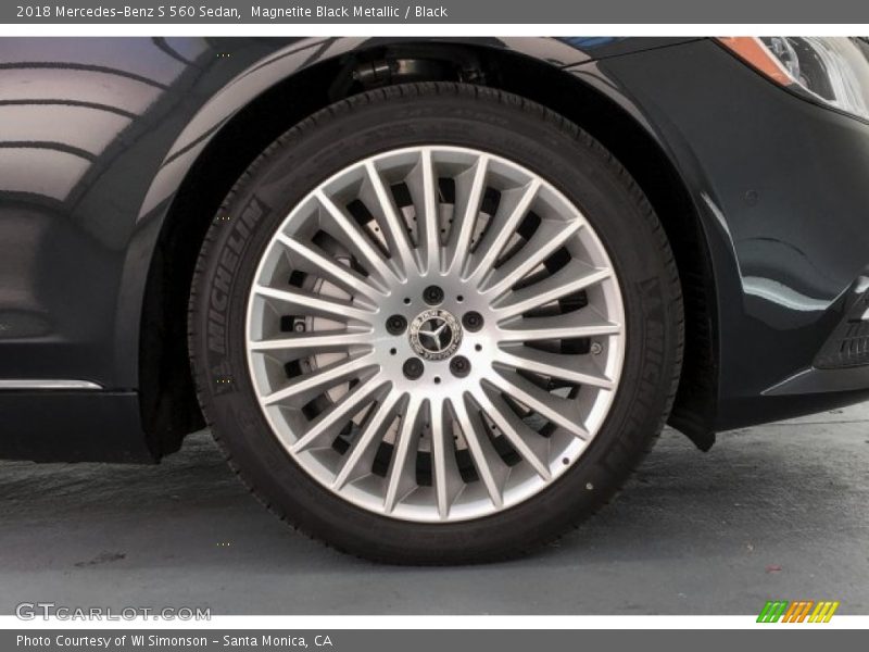 Magnetite Black Metallic / Black 2018 Mercedes-Benz S 560 Sedan