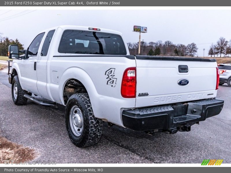 Oxford White / Steel 2015 Ford F250 Super Duty XL Super Cab 4x4