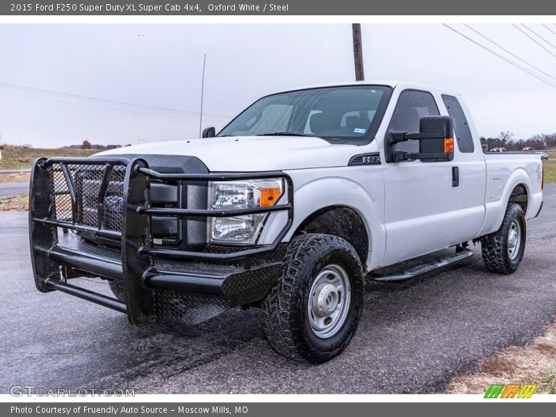 Oxford White / Steel 2015 Ford F250 Super Duty XL Super Cab 4x4