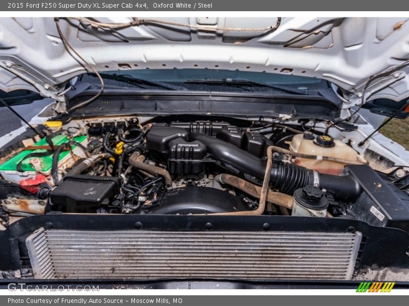 Oxford White / Steel 2015 Ford F250 Super Duty XL Super Cab 4x4