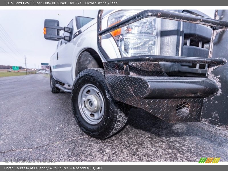 Oxford White / Steel 2015 Ford F250 Super Duty XL Super Cab 4x4