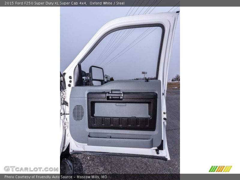 Oxford White / Steel 2015 Ford F250 Super Duty XL Super Cab 4x4