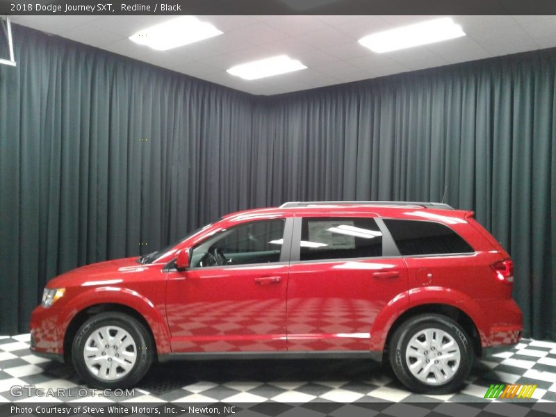 Redline / Black 2018 Dodge Journey SXT