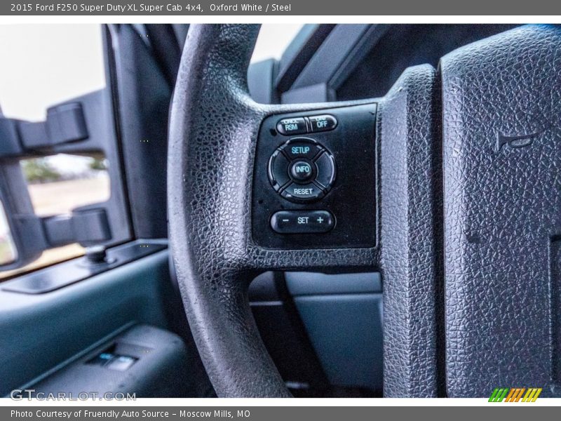 Oxford White / Steel 2015 Ford F250 Super Duty XL Super Cab 4x4