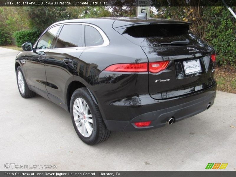 Ultimate Black / Jet 2017 Jaguar F-PACE 35t AWD Prestige