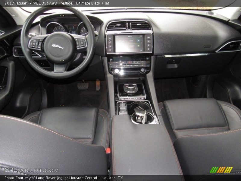 Ultimate Black / Jet 2017 Jaguar F-PACE 35t AWD Prestige