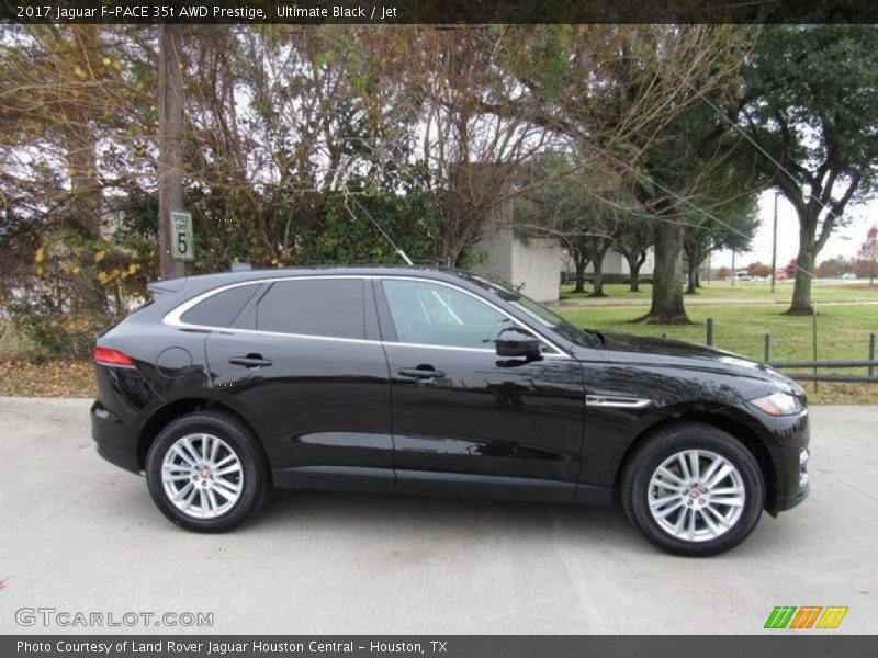 Ultimate Black / Jet 2017 Jaguar F-PACE 35t AWD Prestige