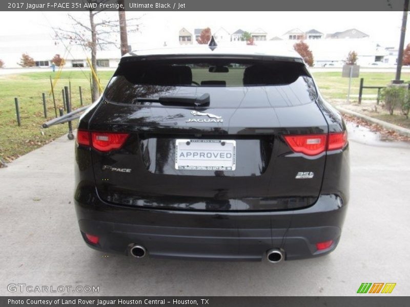 Ultimate Black / Jet 2017 Jaguar F-PACE 35t AWD Prestige