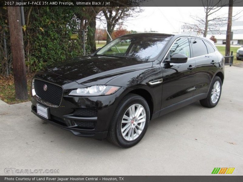 Ultimate Black / Jet 2017 Jaguar F-PACE 35t AWD Prestige