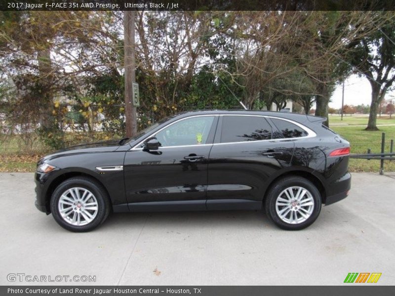 Ultimate Black / Jet 2017 Jaguar F-PACE 35t AWD Prestige