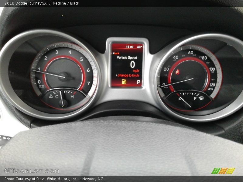 Redline / Black 2018 Dodge Journey SXT