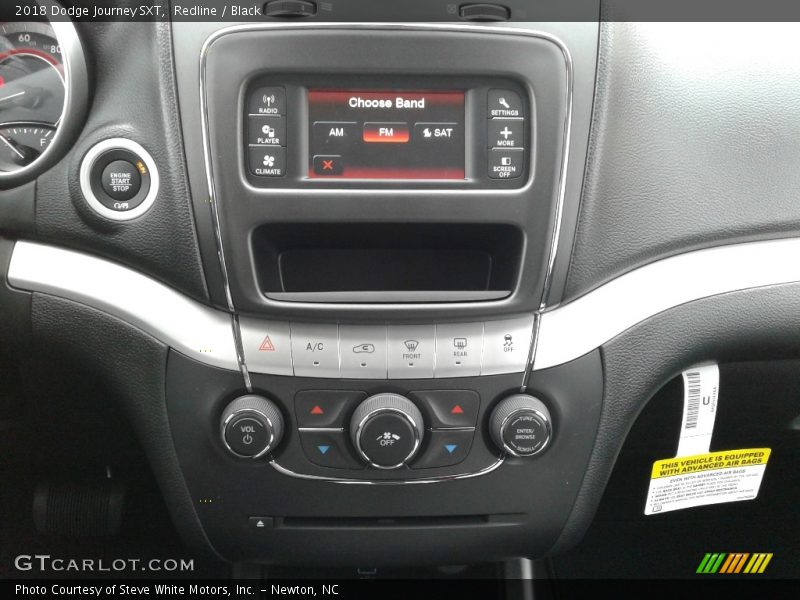 Redline / Black 2018 Dodge Journey SXT