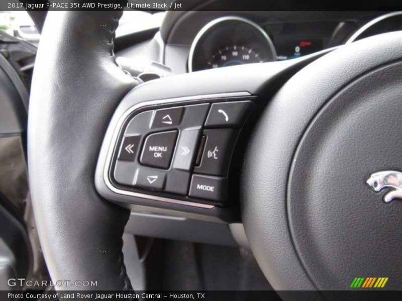 Ultimate Black / Jet 2017 Jaguar F-PACE 35t AWD Prestige