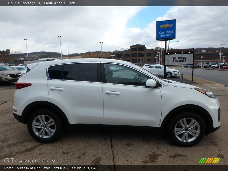  2019 Sportage LX Clear White