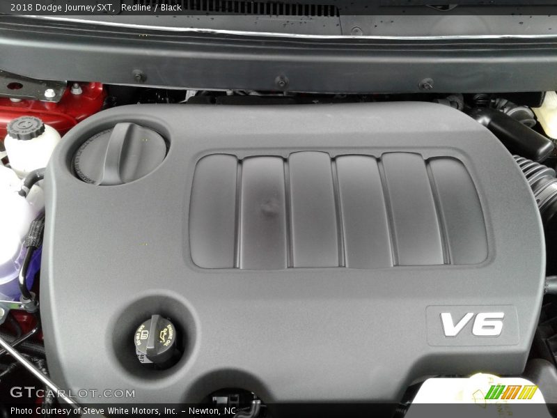 Redline / Black 2018 Dodge Journey SXT