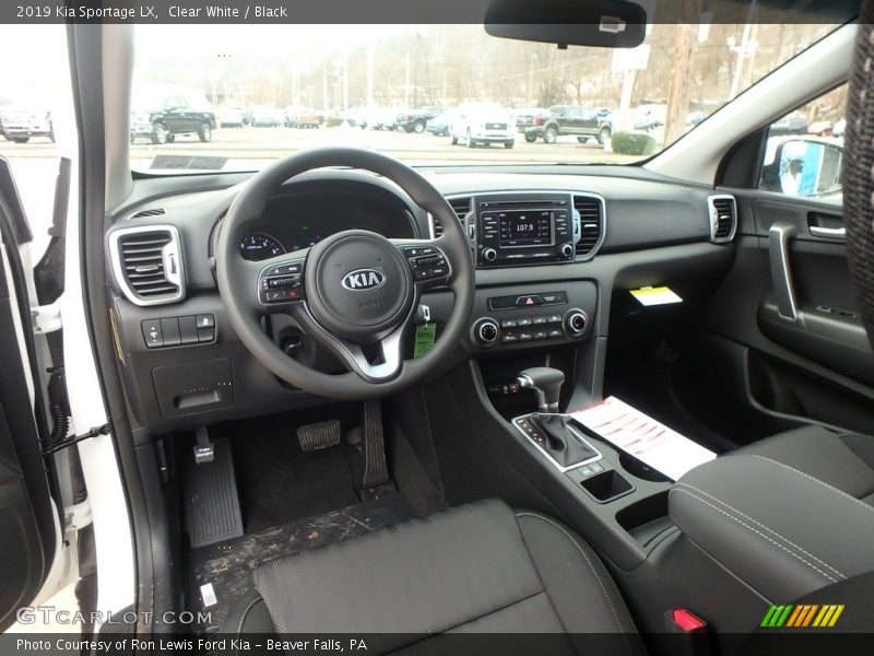  2019 Sportage LX Black Interior