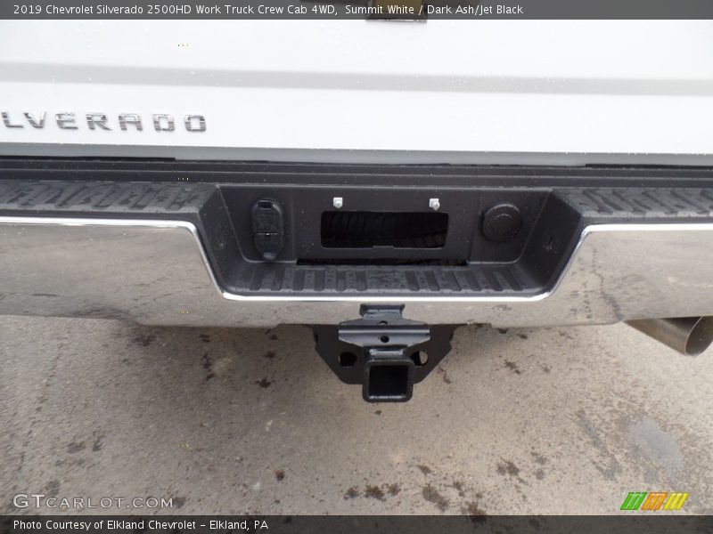 Summit White / Dark Ash/Jet Black 2019 Chevrolet Silverado 2500HD Work Truck Crew Cab 4WD