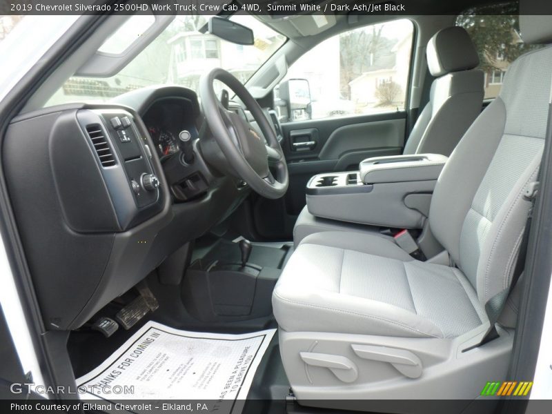 Summit White / Dark Ash/Jet Black 2019 Chevrolet Silverado 2500HD Work Truck Crew Cab 4WD