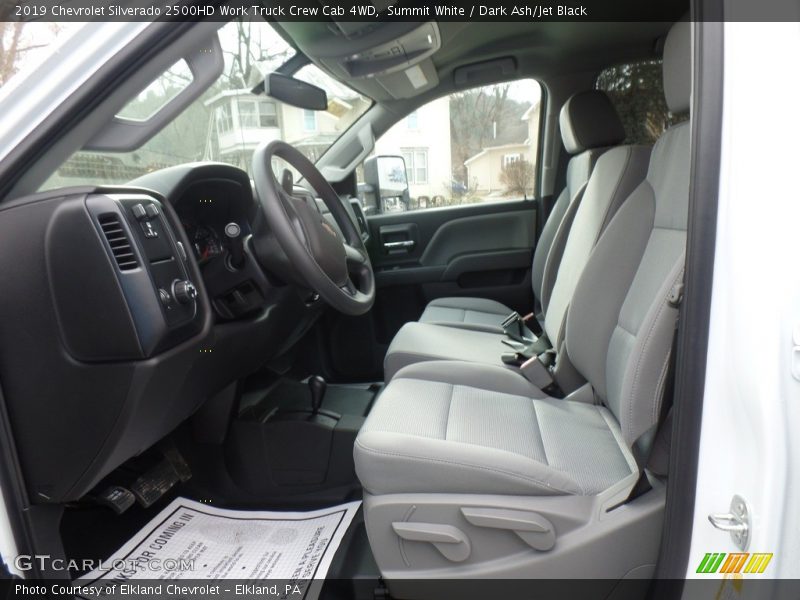 Summit White / Dark Ash/Jet Black 2019 Chevrolet Silverado 2500HD Work Truck Crew Cab 4WD