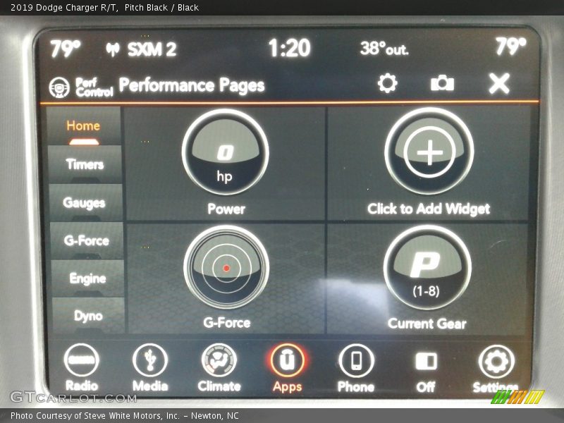 Pitch Black / Black 2019 Dodge Charger R/T