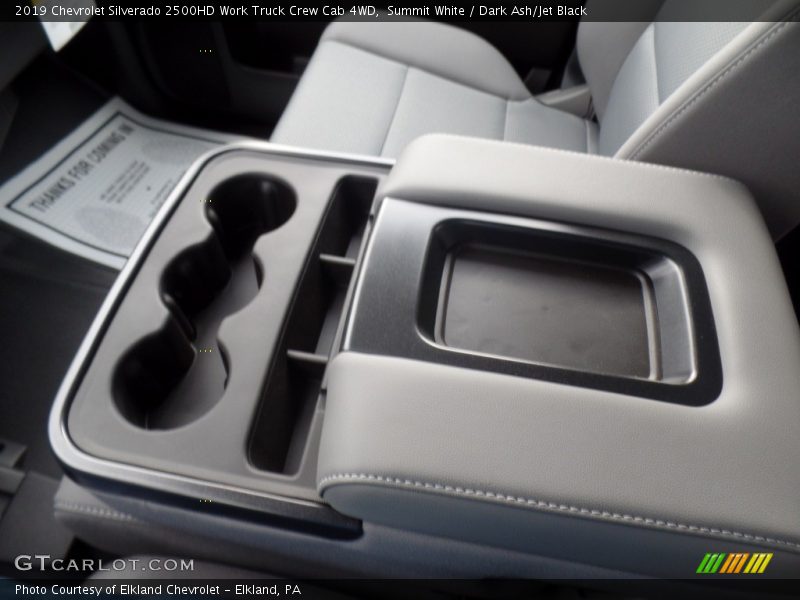 Summit White / Dark Ash/Jet Black 2019 Chevrolet Silverado 2500HD Work Truck Crew Cab 4WD