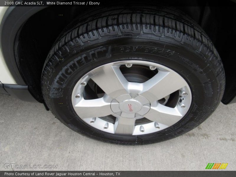 White Diamond Tricoat / Ebony 2008 GMC Acadia SLT