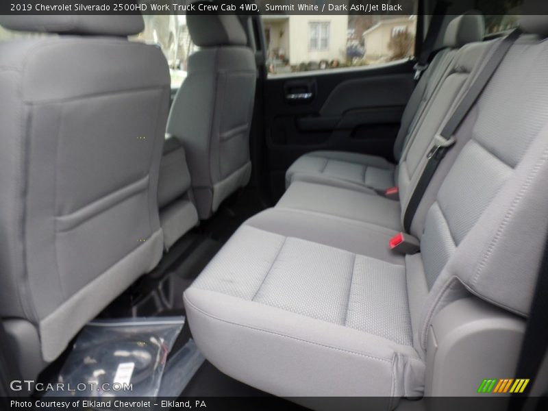 Summit White / Dark Ash/Jet Black 2019 Chevrolet Silverado 2500HD Work Truck Crew Cab 4WD