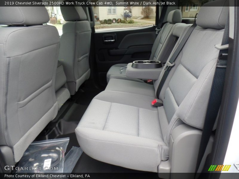Summit White / Dark Ash/Jet Black 2019 Chevrolet Silverado 2500HD Work Truck Crew Cab 4WD