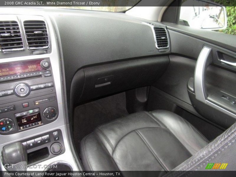 White Diamond Tricoat / Ebony 2008 GMC Acadia SLT