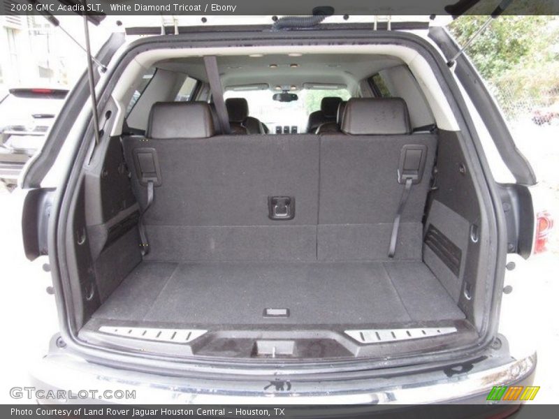 White Diamond Tricoat / Ebony 2008 GMC Acadia SLT