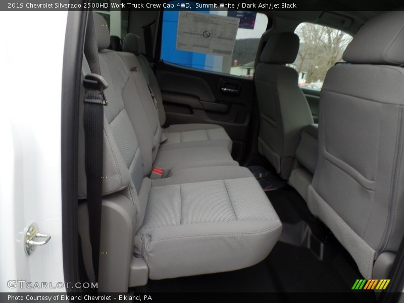 Summit White / Dark Ash/Jet Black 2019 Chevrolet Silverado 2500HD Work Truck Crew Cab 4WD