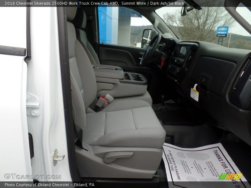Summit White / Dark Ash/Jet Black 2019 Chevrolet Silverado 2500HD Work Truck Crew Cab 4WD