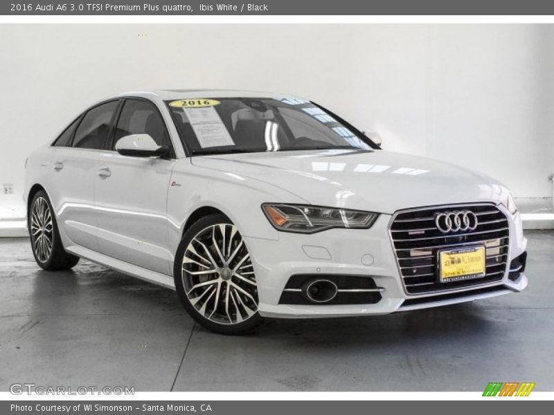 Ibis White / Black 2016 Audi A6 3.0 TFSI Premium Plus quattro