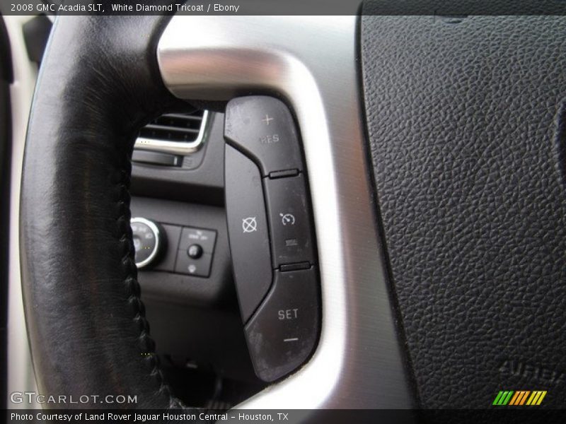White Diamond Tricoat / Ebony 2008 GMC Acadia SLT