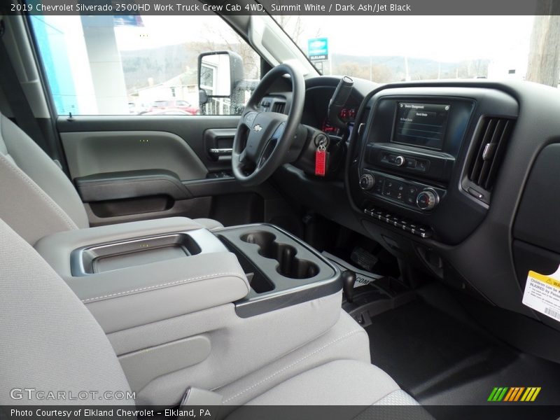 Summit White / Dark Ash/Jet Black 2019 Chevrolet Silverado 2500HD Work Truck Crew Cab 4WD