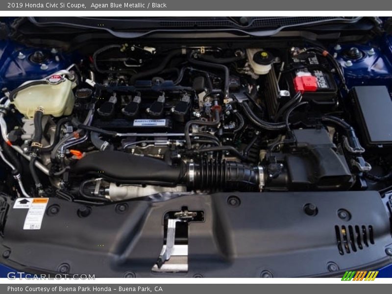  2019 Civic Si Coupe Engine - 1.5 Liter Turbocharged DOHC 16-Valve i-VTEC 4 Cylinder