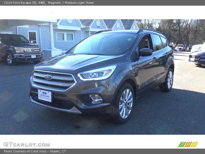 Magnetic / Medium Light Stone 2019 Ford Escape SEL 4WD