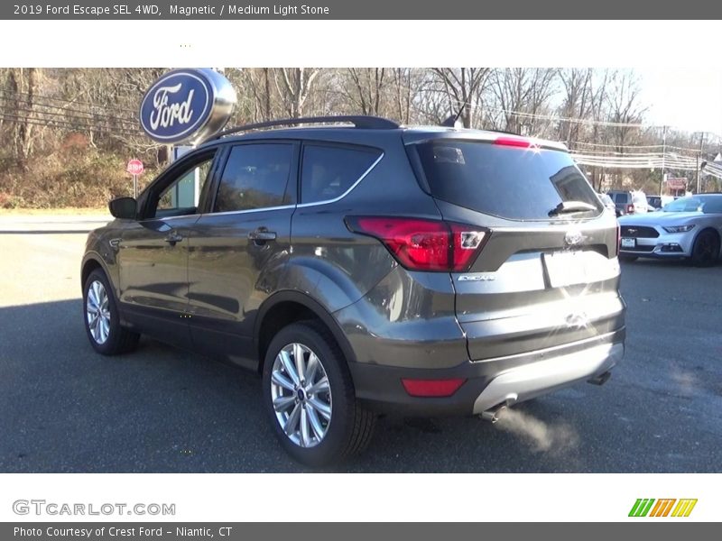 Magnetic / Medium Light Stone 2019 Ford Escape SEL 4WD