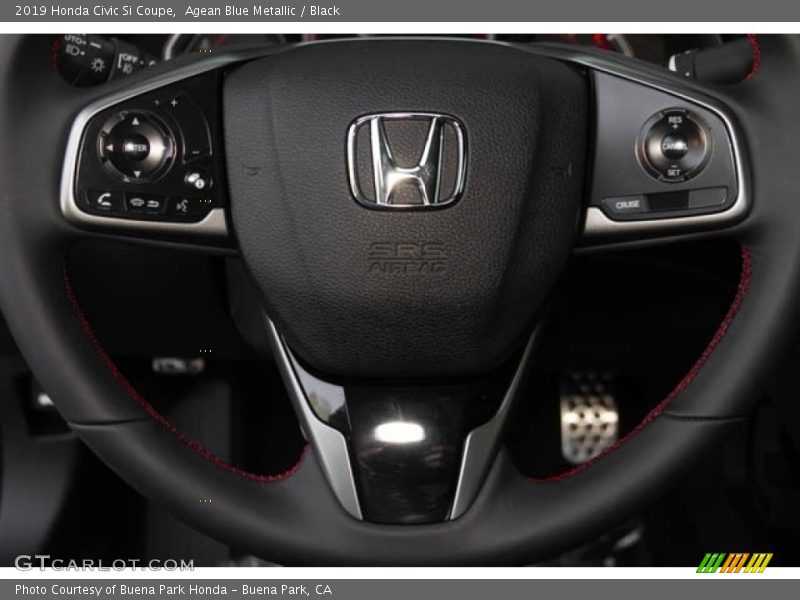  2019 Civic Si Coupe Steering Wheel
