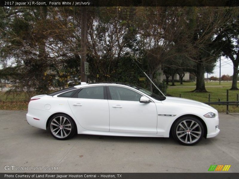 Polaris White / Jet/Ivory 2017 Jaguar XJ R-Sport