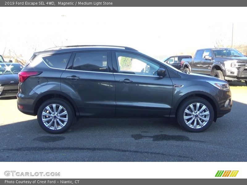 Magnetic / Medium Light Stone 2019 Ford Escape SEL 4WD